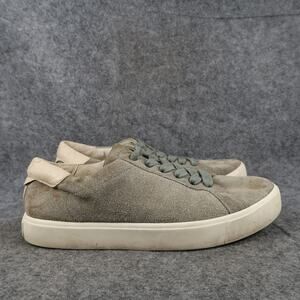 Sam Edelman Shoes Womens 7.5 Fashion Sneakers Casual Lifestyle Leather Lace Up